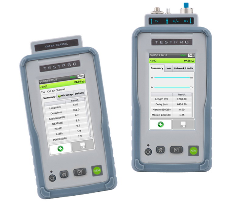 八类线缆认证分析仪TESTPRO CV100-K50